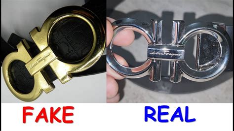 fake ferragamo belt vs real